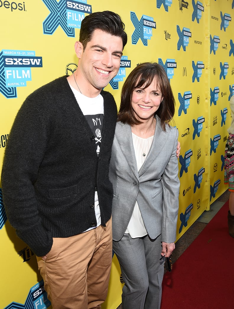 Max Greenfield and Sally Field