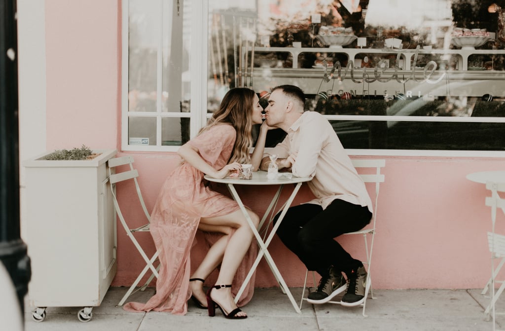 Champagne and Candy Engagement Shoot