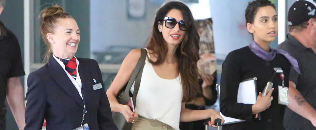 Amal Clooney's Airport Shoes Make Packing For a Summer Trip Easy as Pie