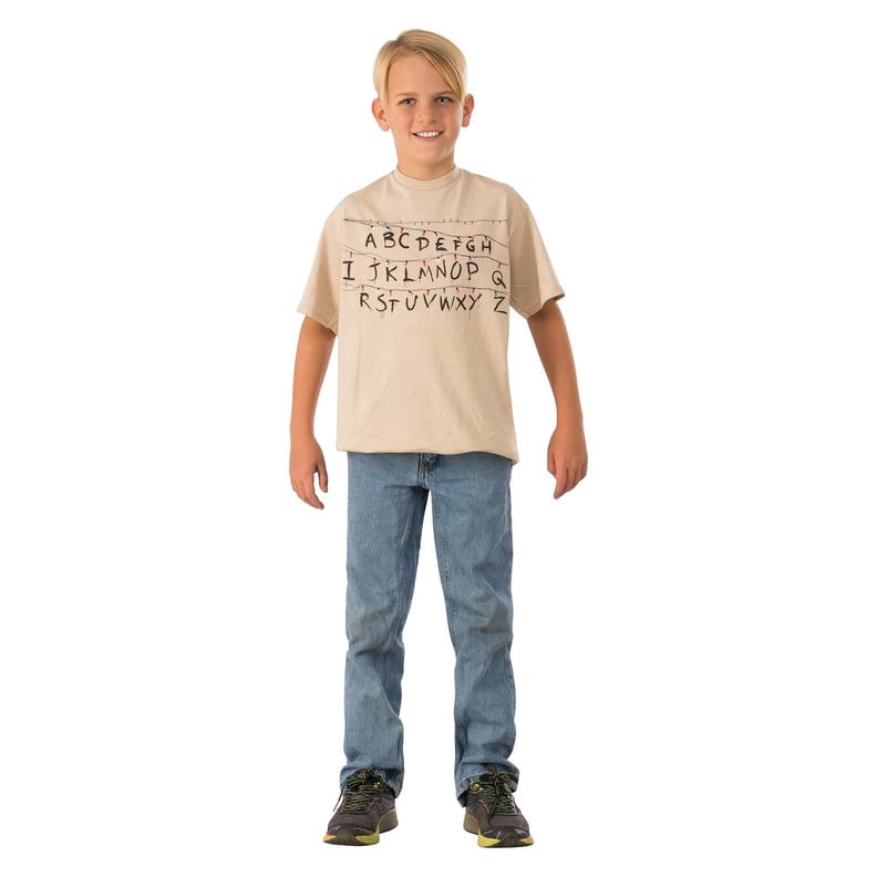 Kids' Stranger Things Alphabet Shirt Halloween Costume