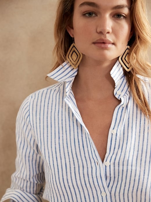 Banana Republic Classic Fit Linen Shirt