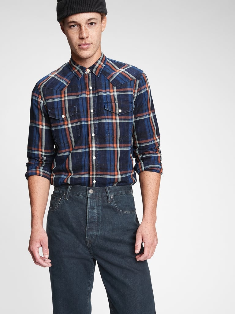 Gap Denim Western Shirt