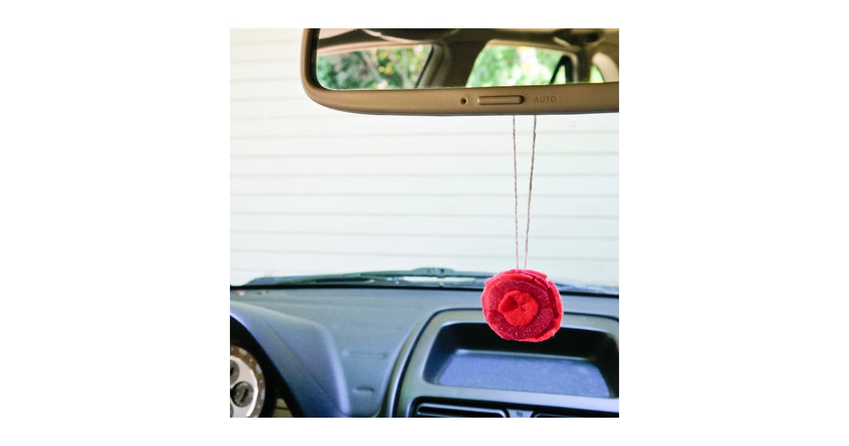 DIY Felt Flower Air Freshener 15Minute DIYs POPSUGAR Smart Living