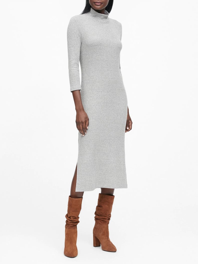 Luxespun Turtleneck Dress