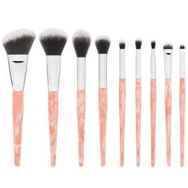 BH Cosmetics Rose Quartz Brush Set