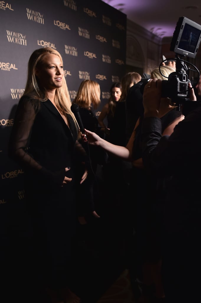 Blake Lively at L'Oreal Event November 2016