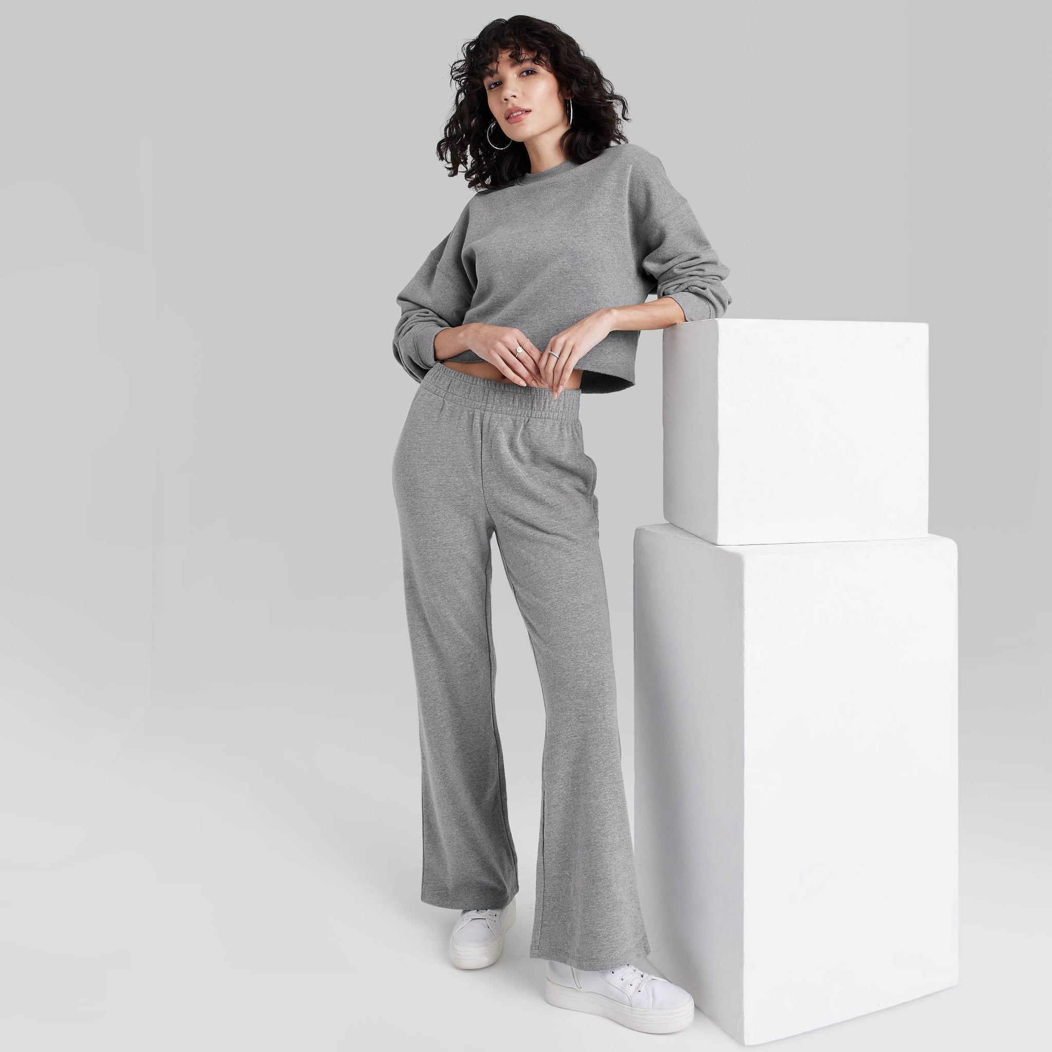 Affordable Aritzia Dupe: Wild Fable High-Rise Wide Leg French Terry  Sweatpants, 30 Editor-Approved Items You Need From Target