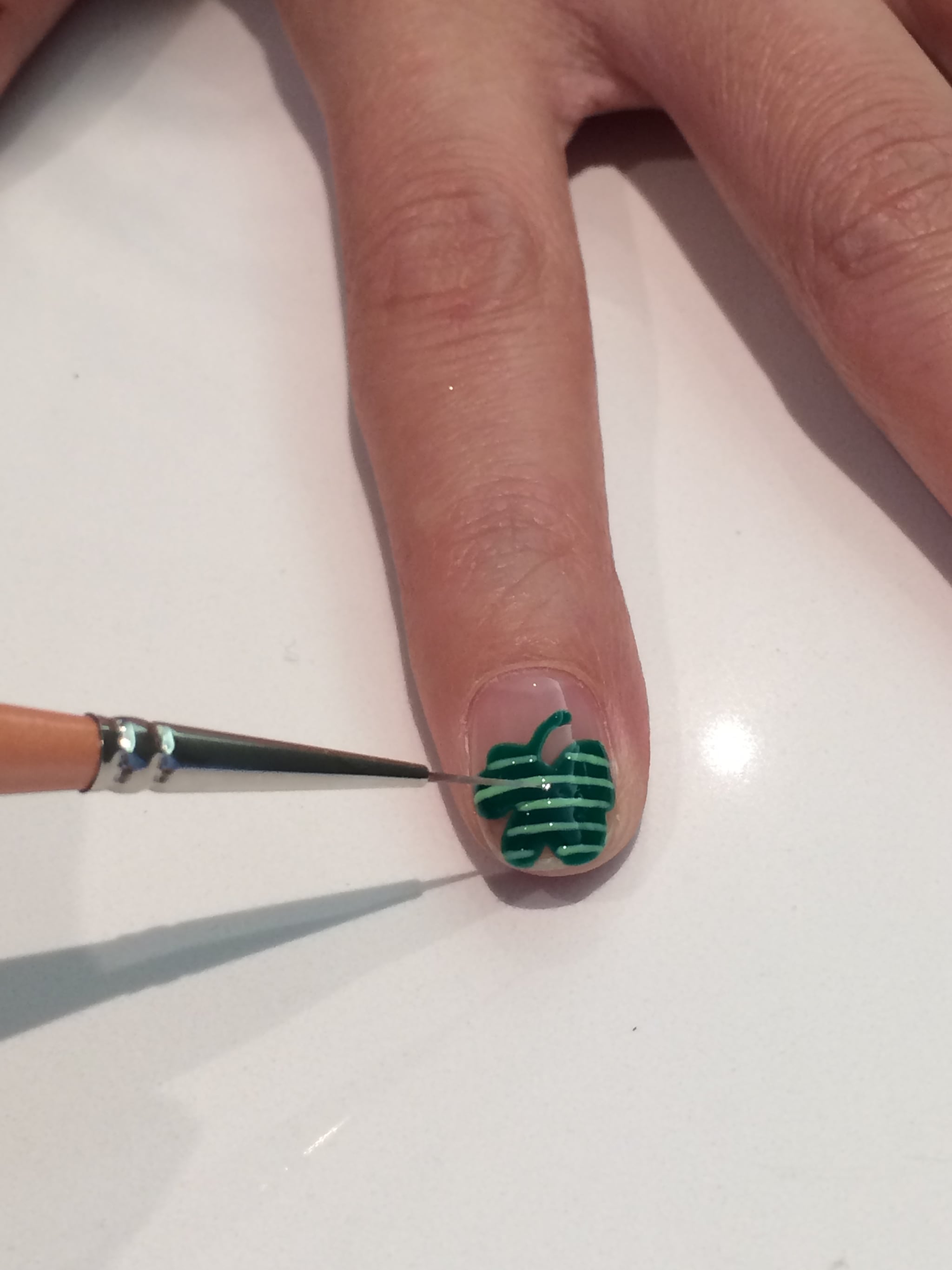 St. Patrick's Day Nail Art DIY Manicure | POPSUGAR Beauty