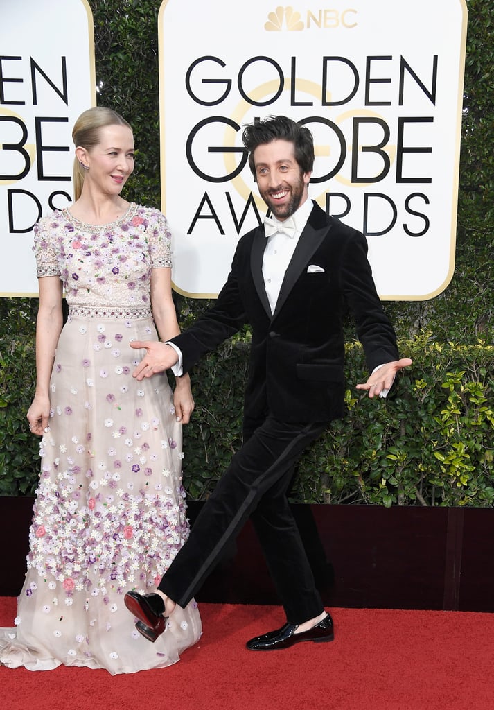 Jocelyn Towne and Simon Helberg