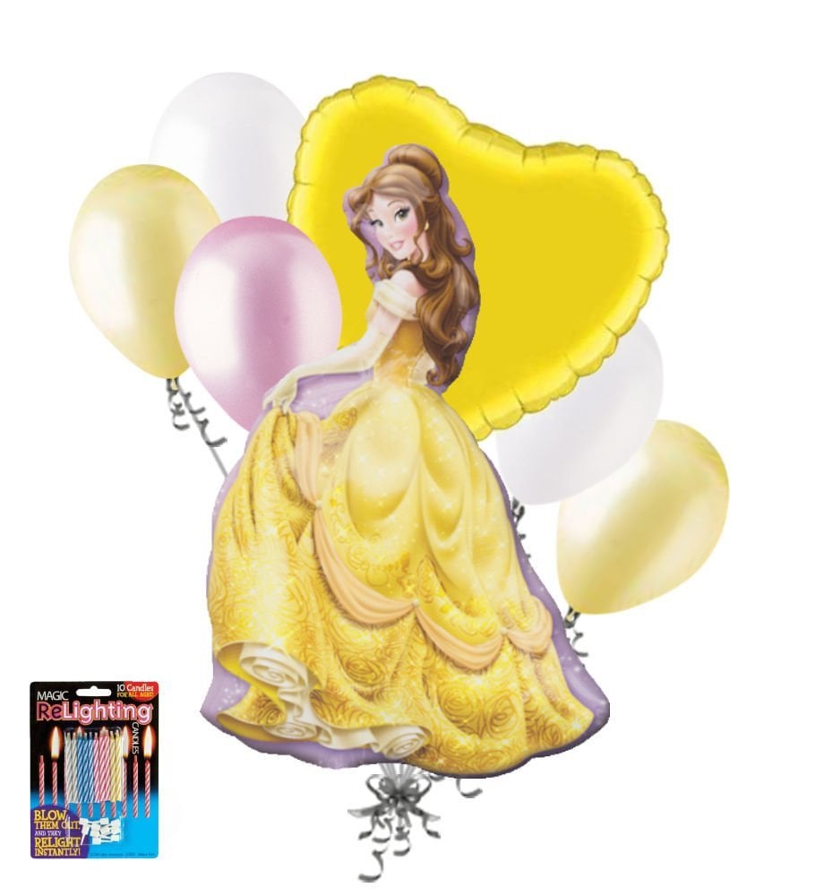Belle Beauty And The Beast Party Supplies Tableware Decorations Balloons Disney 
