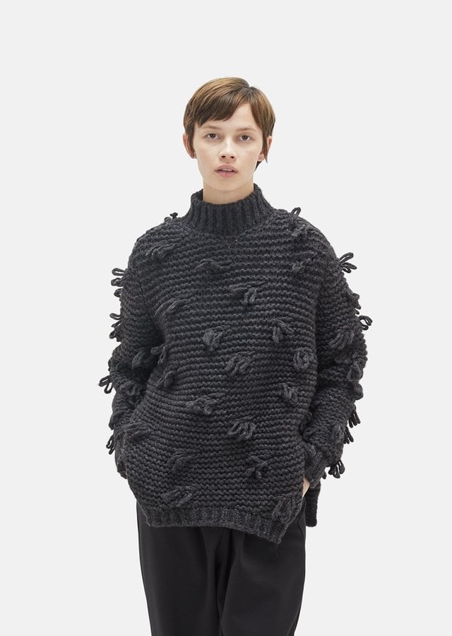 Simone Rocha Tuft Chunky Knit Sweater