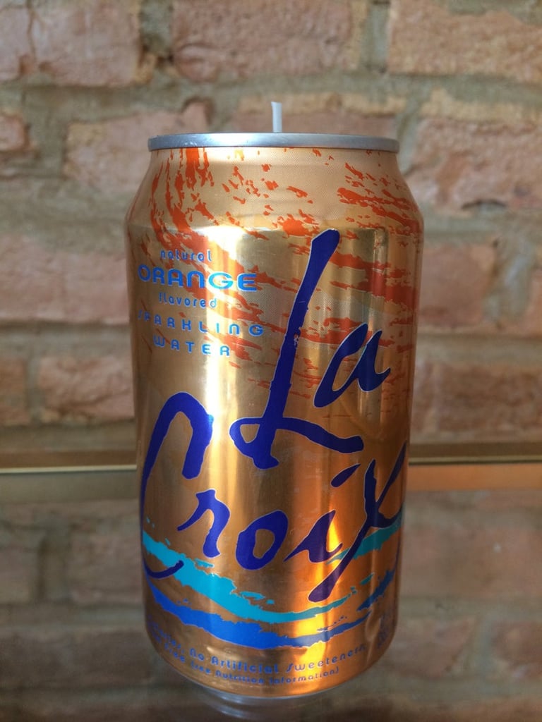 Orange LaCroix Soy Candle