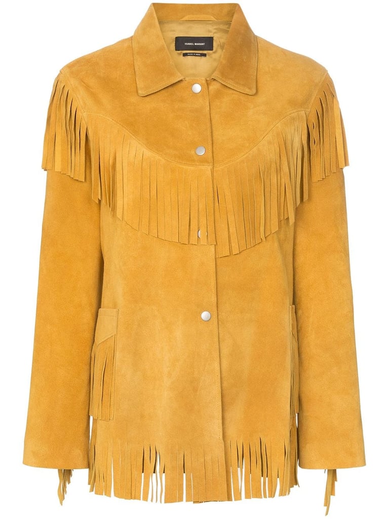 Isabel Marant Abel Fringed Suede Jacket