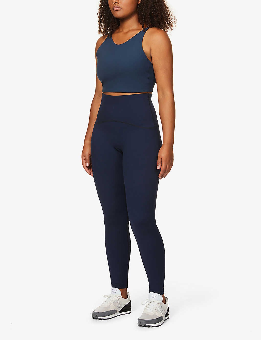 Spanx Booty Boost Active Leggings, Very Black at John Lewis & Partners