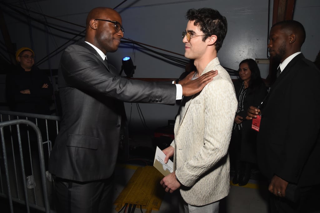 Pictured: Barry Jenkins and Darren Criss