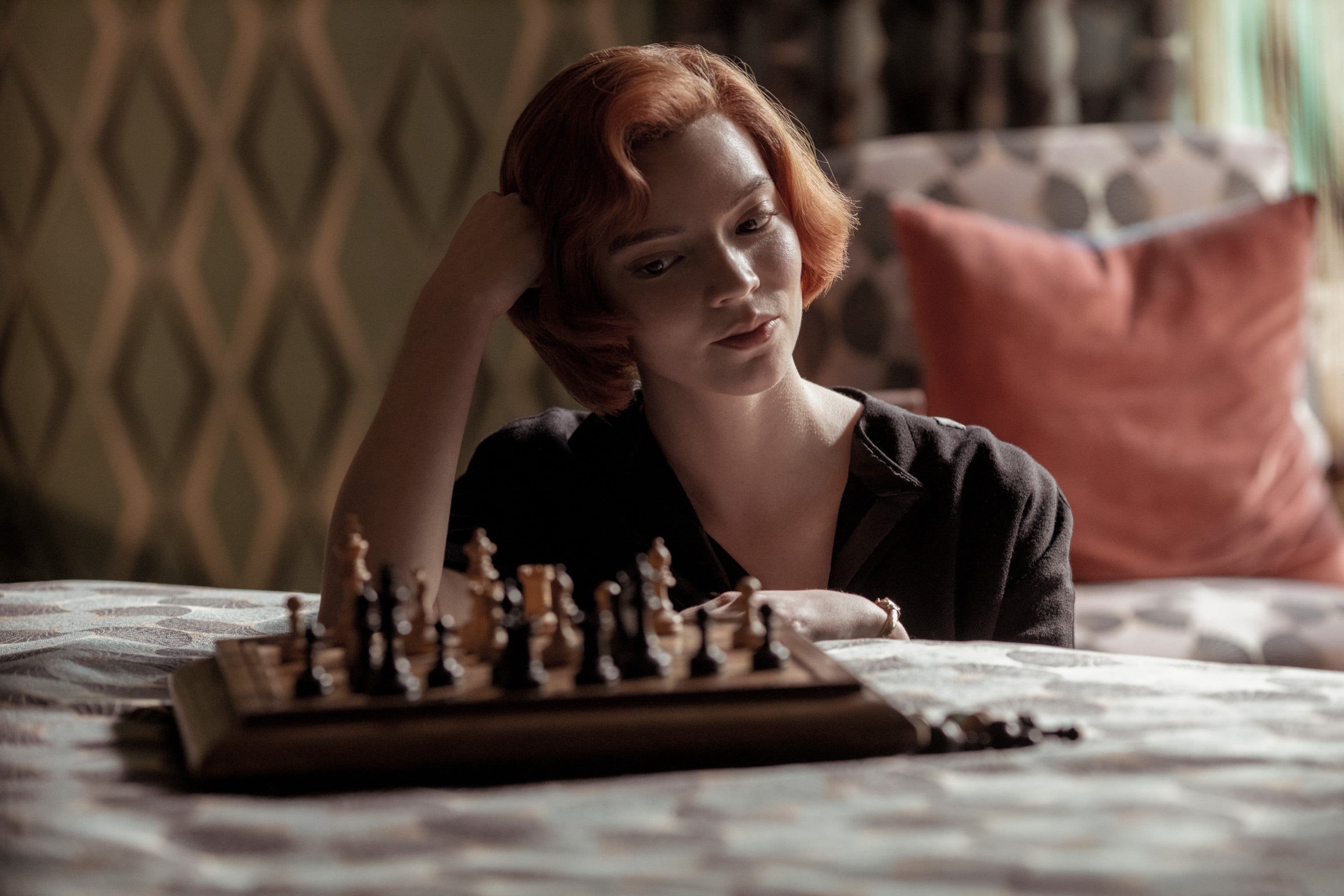 The Queen's Gambit: a female chess prodigy