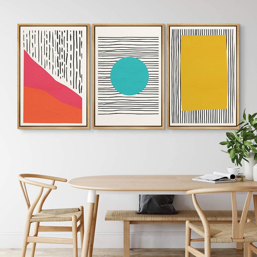Bright and Bold Art: Framed Wall Art Print Set