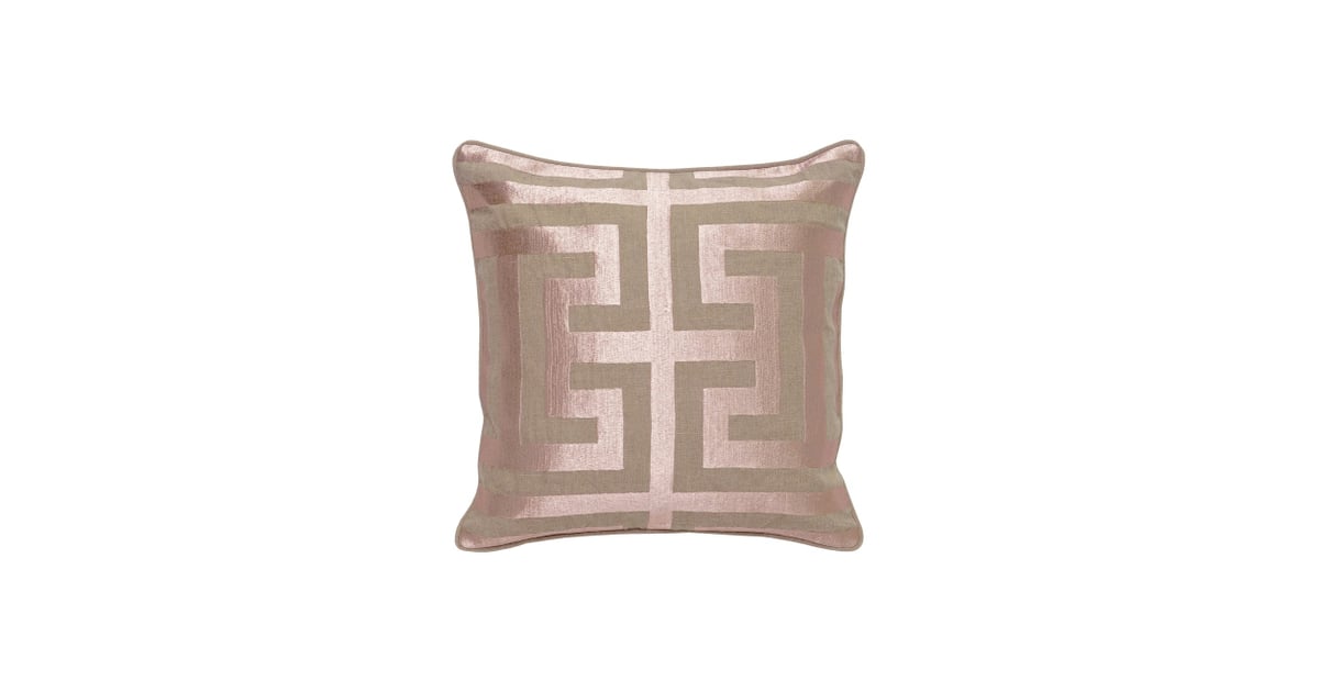 Villa Home Collection 'Capital' Decorative Pillow (89) Rose Gold
