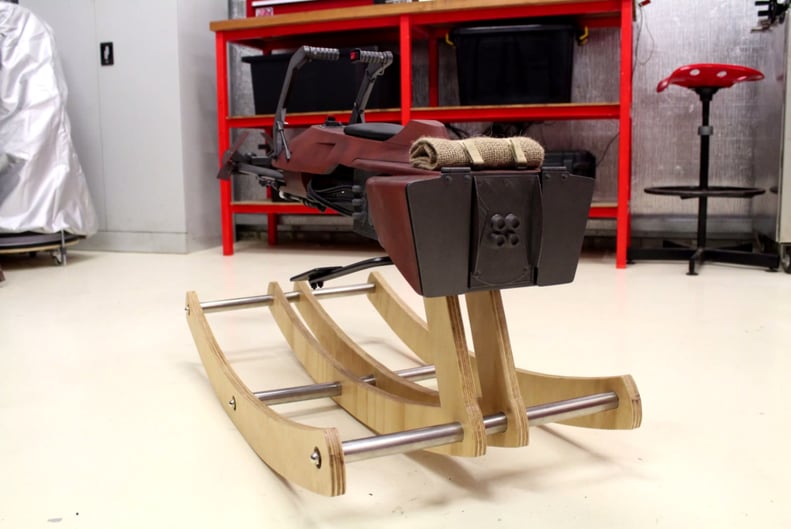 Dad Makes Rocking Star Wars Speeder Bike For Daughter | PS Tech