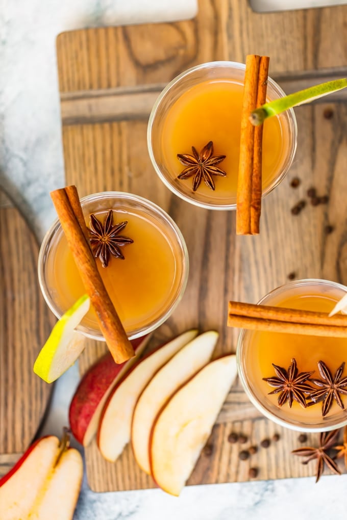 Spiced Pear Cider With Ginger