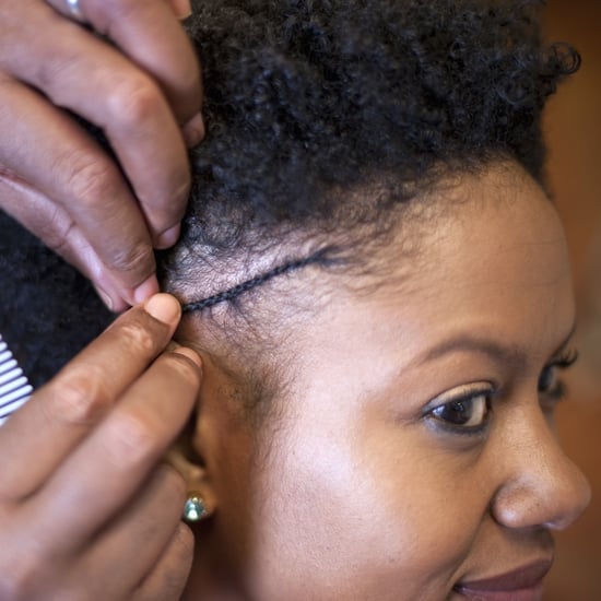 心的辫子是黑人女孩的90年代最新的趋势