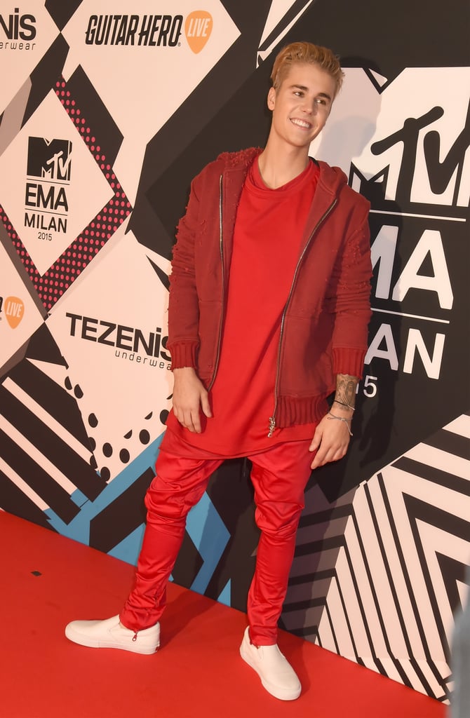 Justin Bieber at 2015 EMAs | Pictures