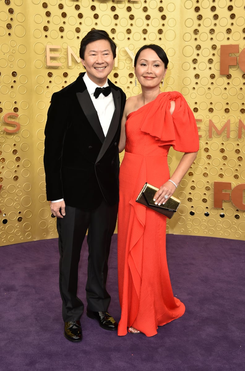 Ken Jeong and Tran Jeong at the 2019 Emmys