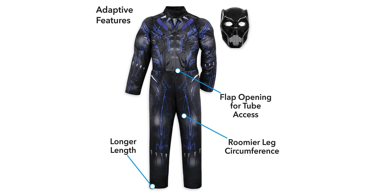 Black Panther LightUp Adaptive Costume For Kids Disney Adaptive