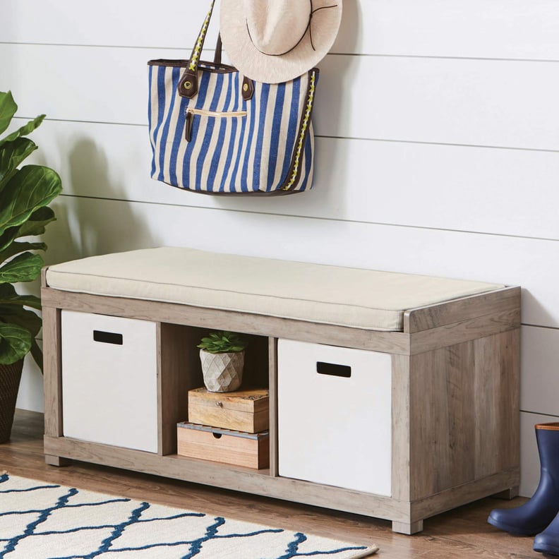 Better Homes and Gardens 3-Cube Organizer Storage Bench