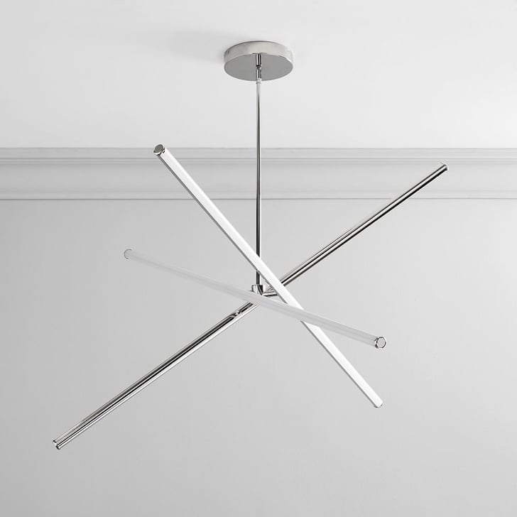 West Elm Light Rods LED Chandelier Best Home Lighting Fixtures and