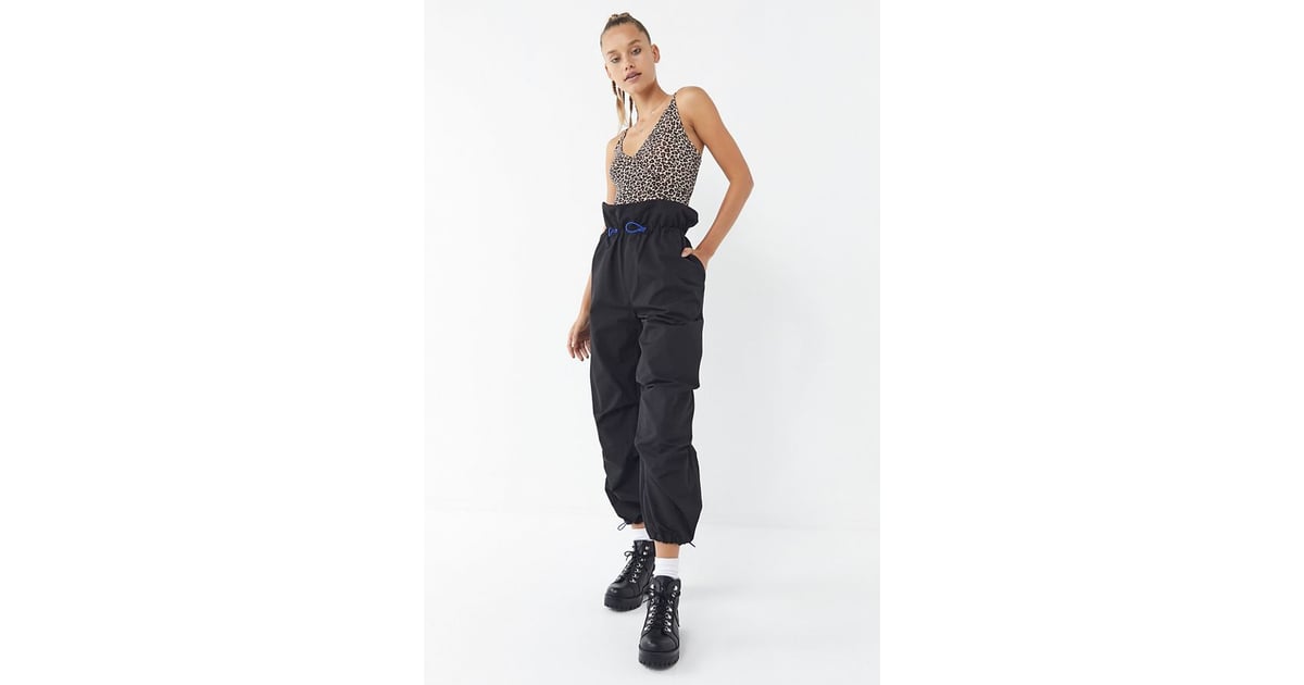 Style Mafia Mila High-Rise Paperbag Jogger Pant | How to Wear Paper Bag ...