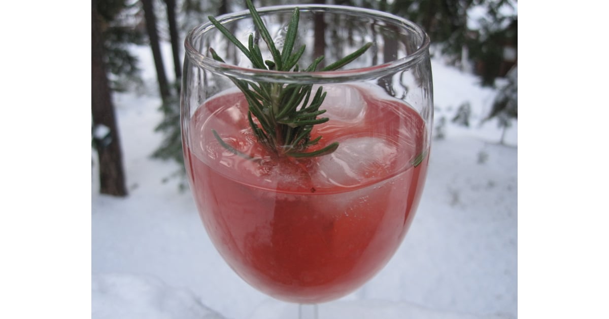 Rosemary Cranberry Martini Recipe POPSUGAR Food