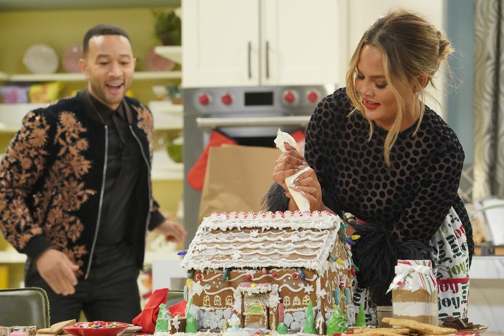 A Legendary Christmas With John And Chrissy Photos Popsugar Celebrity