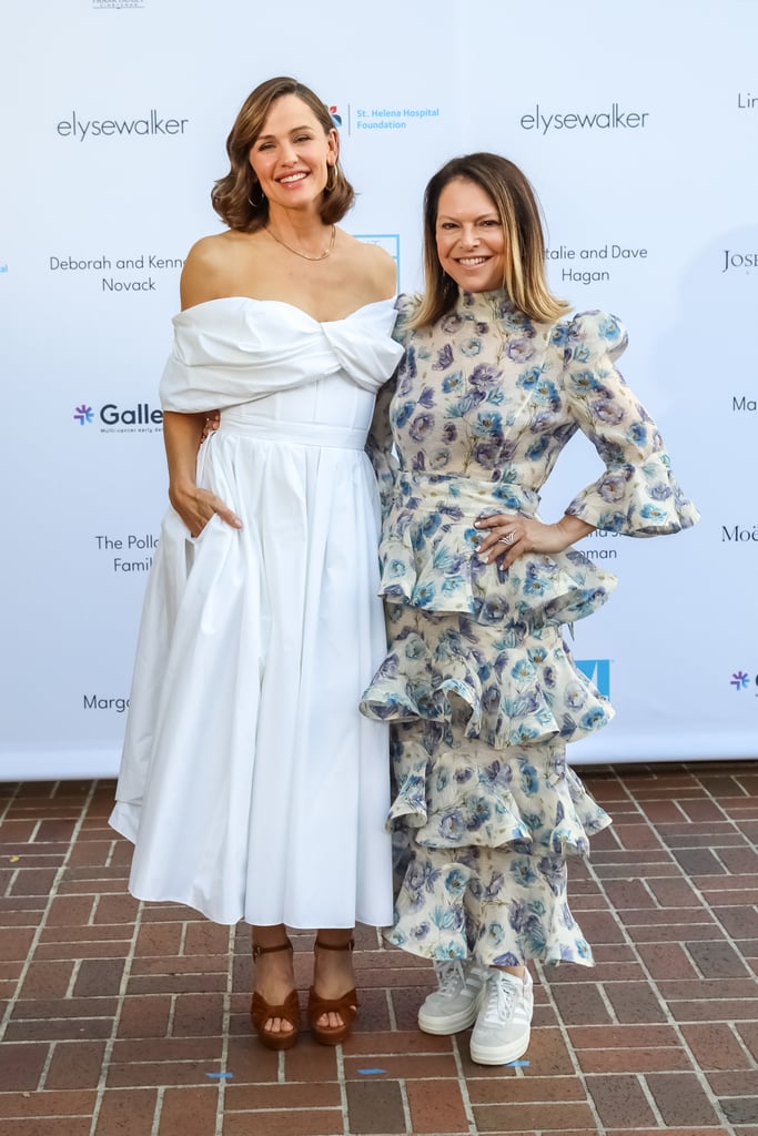 Jennifer Garner and Elyse Walker at the Rockout Knockout Event in California