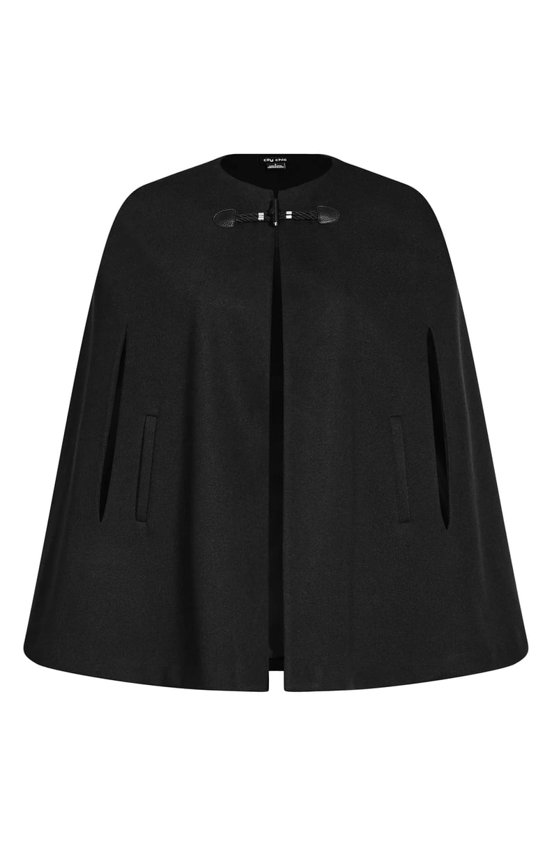 Most Stylish Cape: City Chic Elegant Cape Jacket