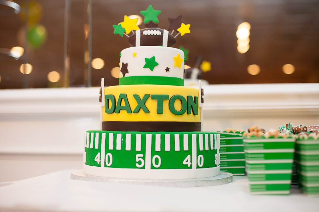 A Football-Themed First Birthday Party