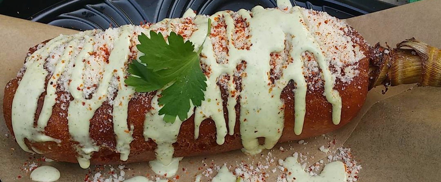 Disneyland DeepFried Corn on the Cob POPSUGAR Latina