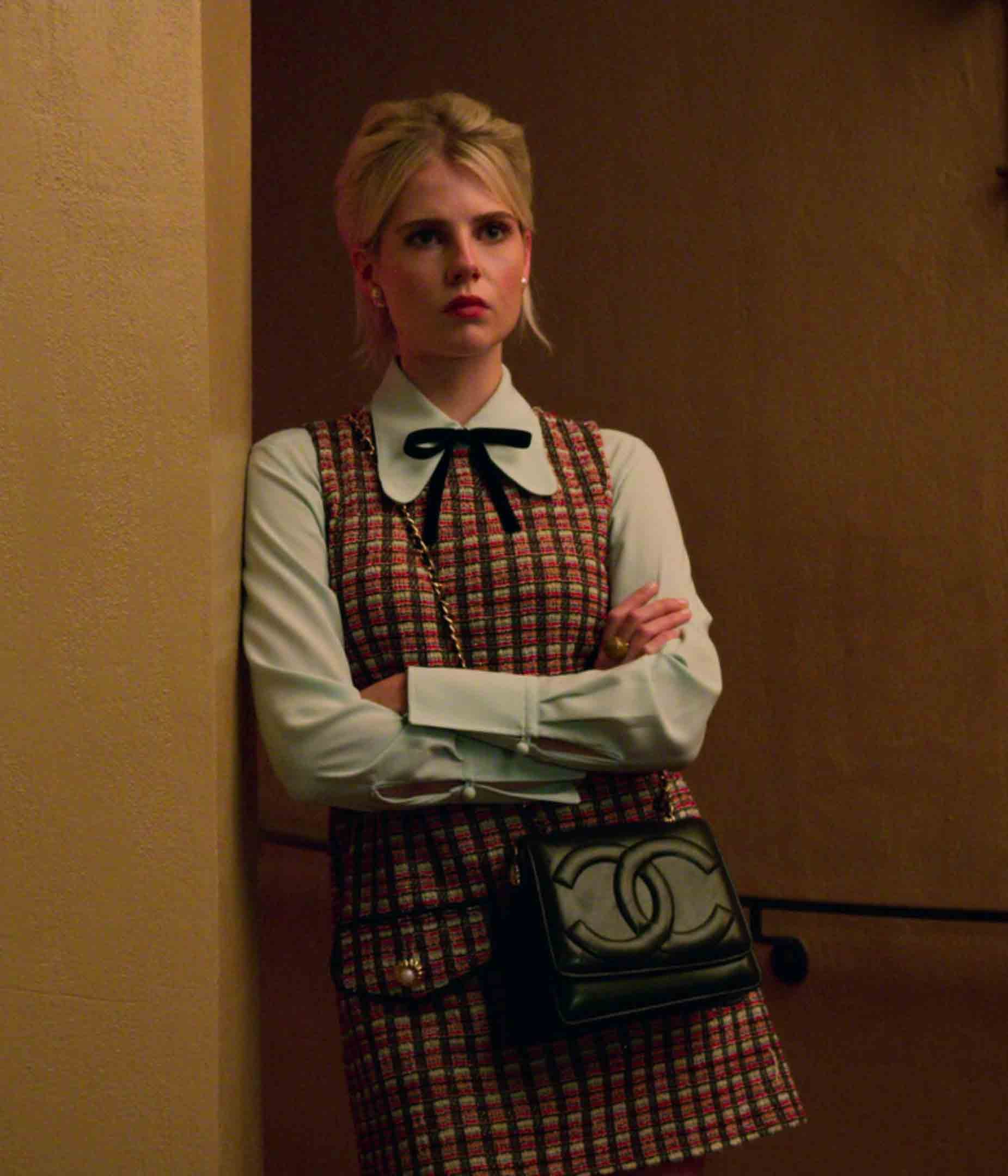 Lucy Boynton As Astrid Sloan Behind All That Zara And Gucci The Stylish Outfits On The Politician Are Full Of Meaning Popsugar Fashion Photo 7