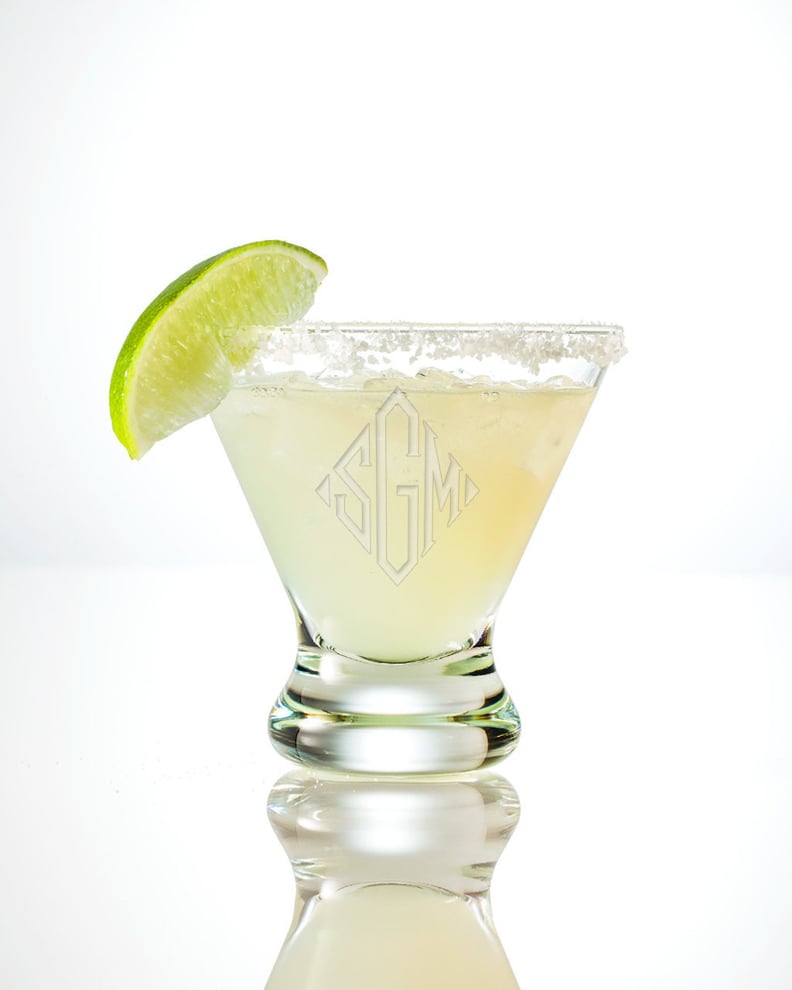 For Margarita-Lovers: Personalized Engraved Margarita Glass Set