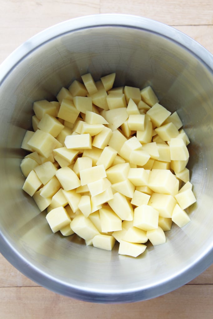 Not draining the potatoes enough.