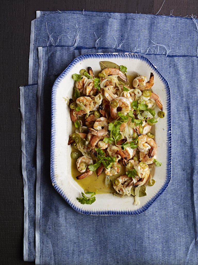 Garlic-Oregano Grilled Shrimp (Camarones Asada en Escabeche)