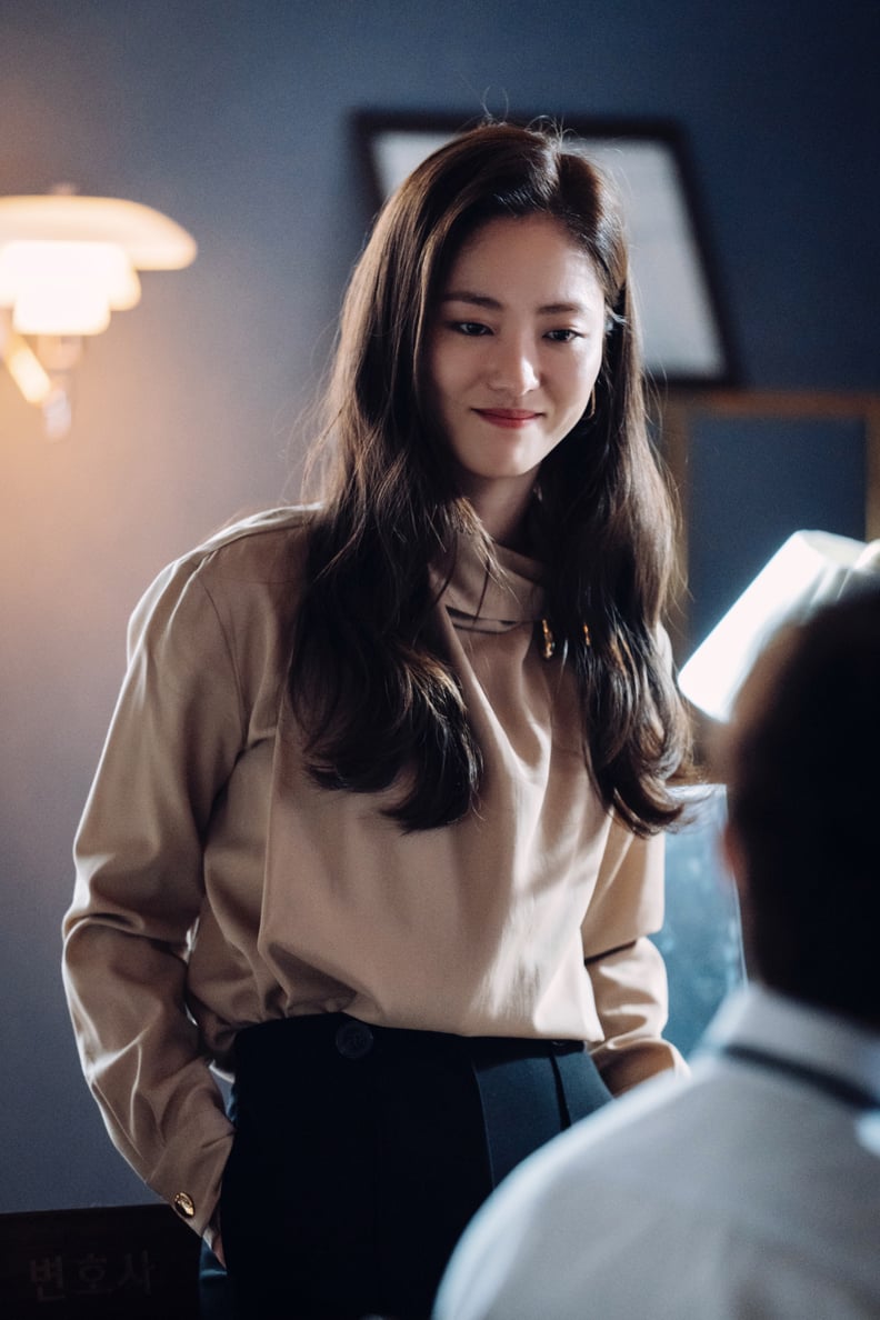 Cha-Young's Gabardine Bottega Veneta Blouse