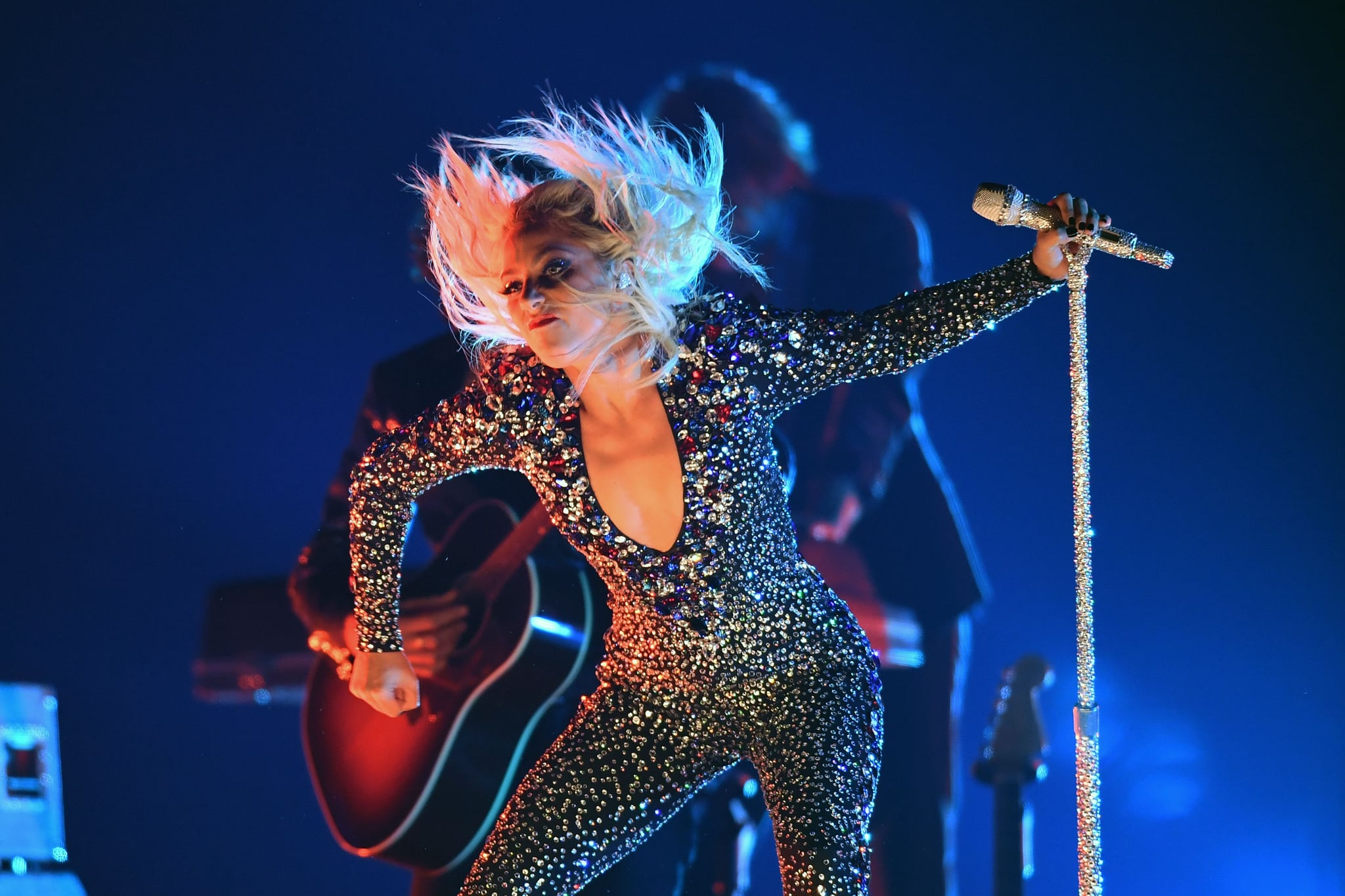 Lady Gaga S Shallow Grammys Performance 2019 Video Popsugar Entertainment