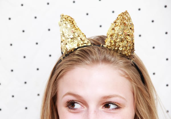 Sequin Animal Ears