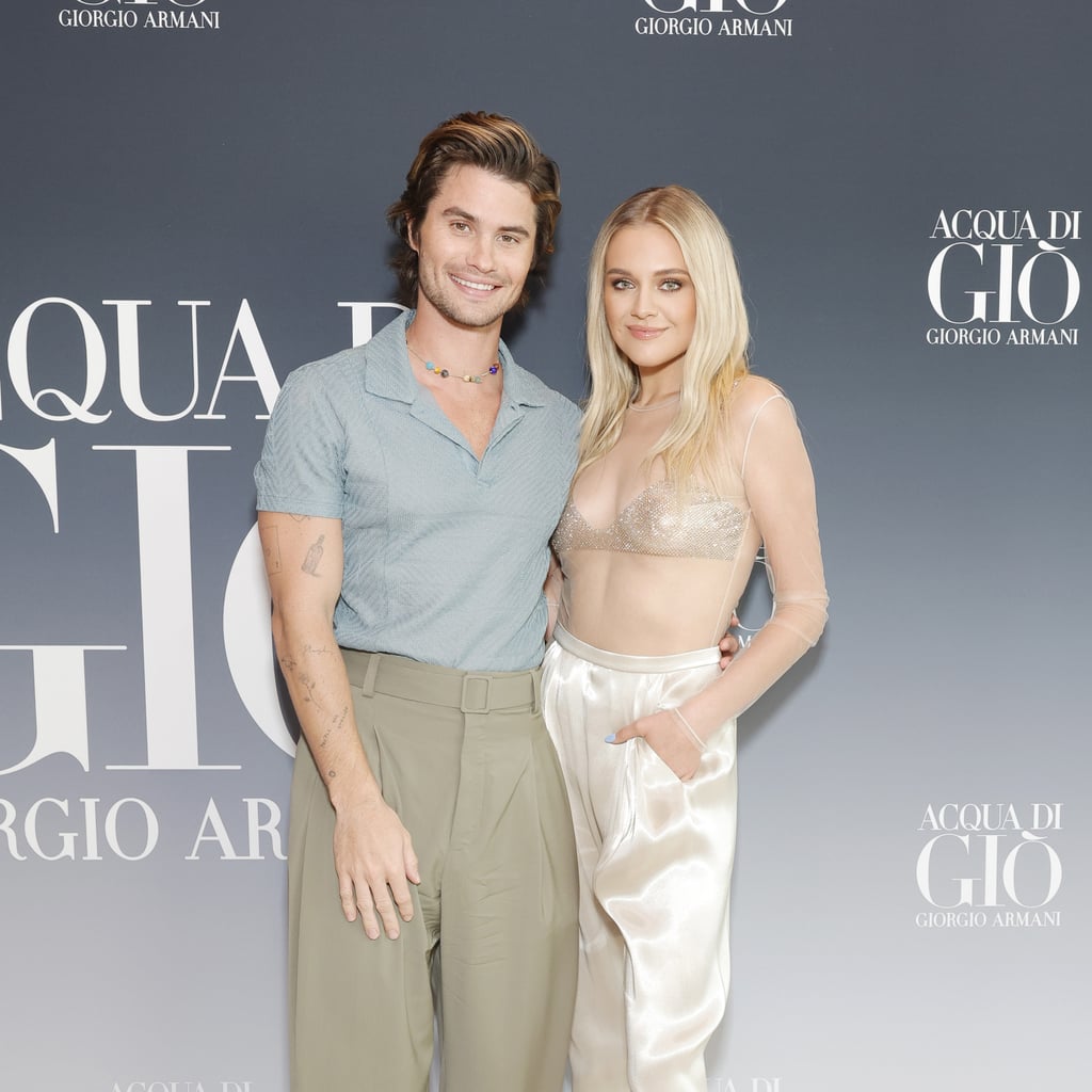 Chase Stokes and Kelsea Ballerini Share a Sweet PDA Moment at an Armani Beauty Event