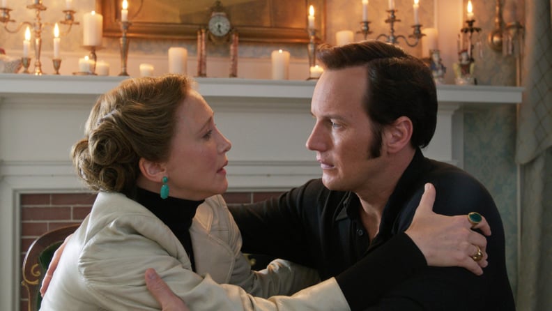 THE CONJURING 2, from left: Vera Farmiga, Patrick Wilson, 2016.  New Line Cinema / courtesy Everett Collection