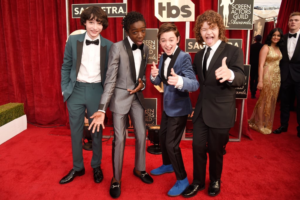 Stranger Things Cast at the 2017 SAG Awards