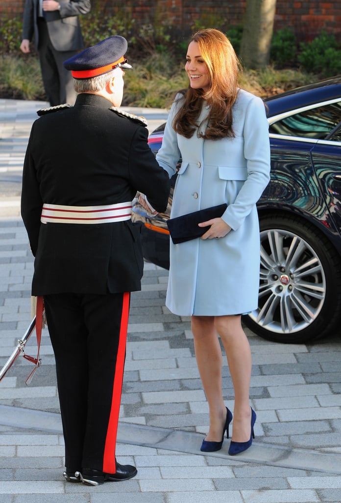 Kate Middleton Pregnant at the Kensington Leisure Center