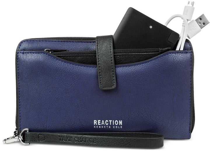 Kenneth Cole Reaction Right Angles Tab Tech Wristlet with Charger ($78)