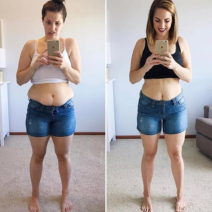 Belly Weight Loss Transformations Popsugar Fitness